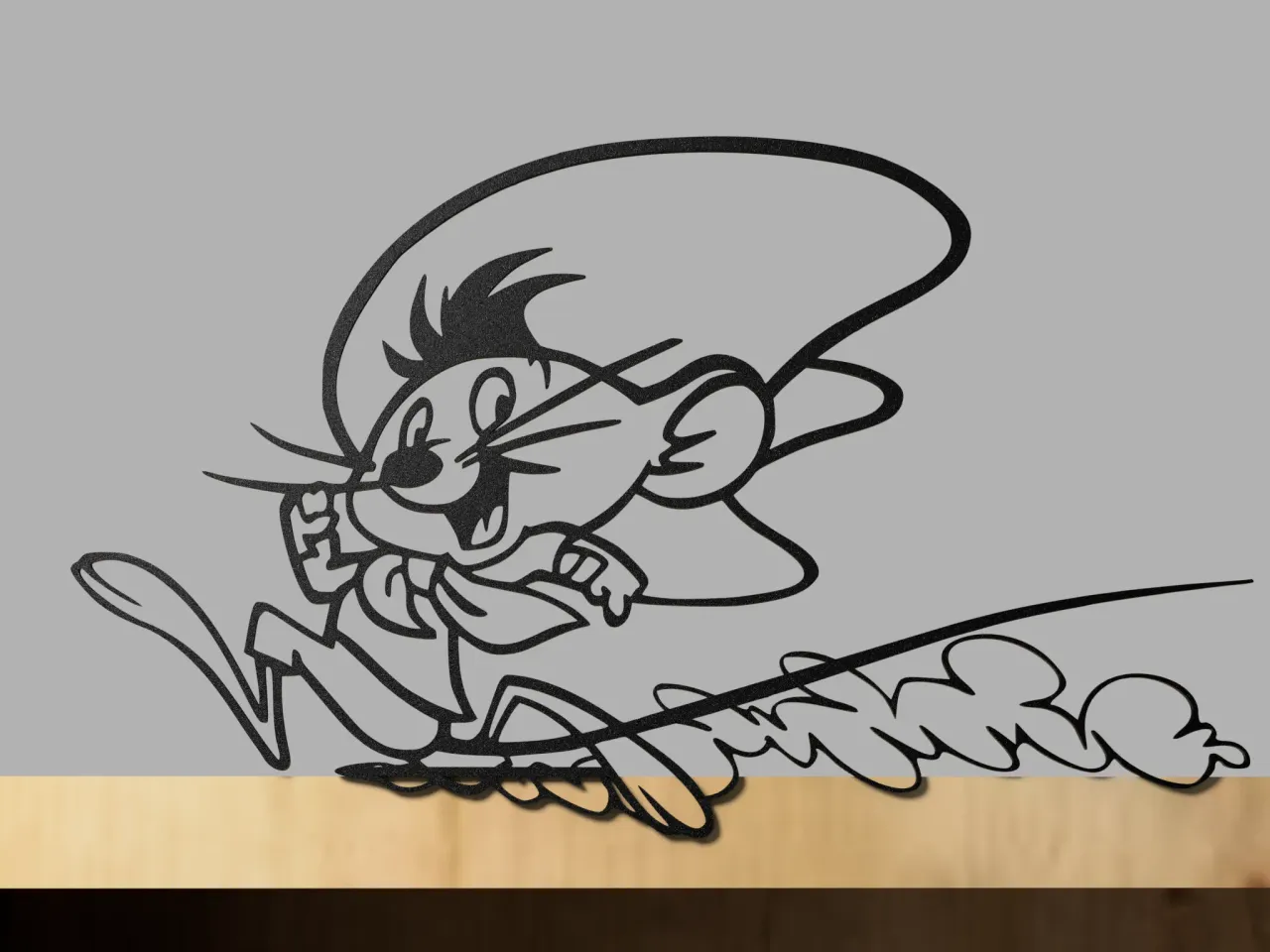 Download Speedy Gonzales Sketch Art Wallpaper