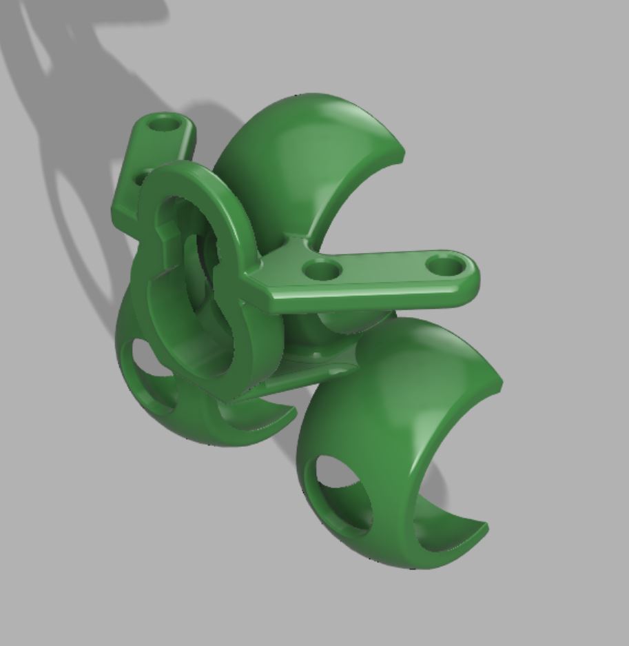 Golf Ball & Tee Holder for Clic gear v3.5 golf cart by Cosmo Starke