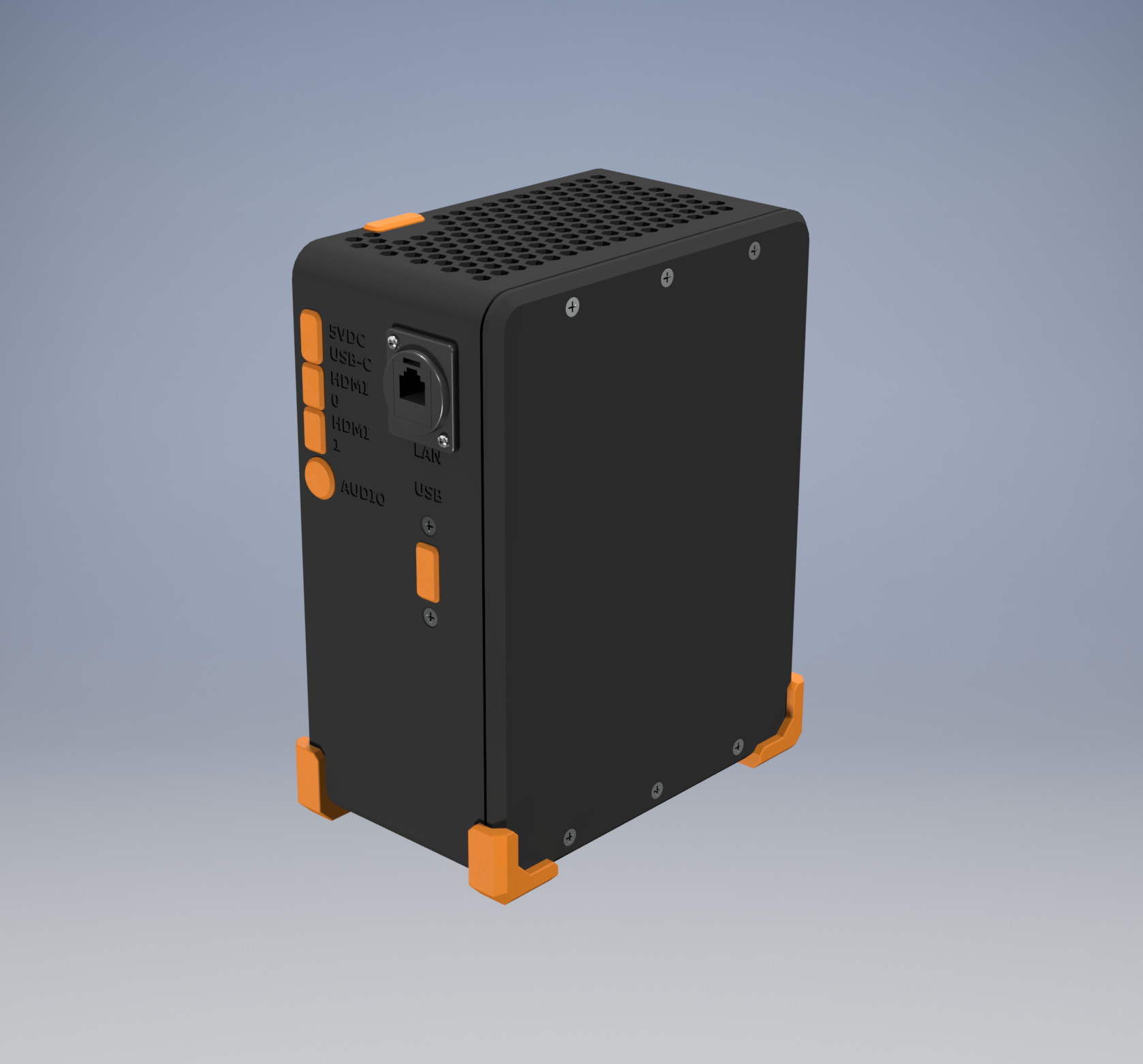RPI4B 4xSSD mini NAS case by Michal S Download free STL model