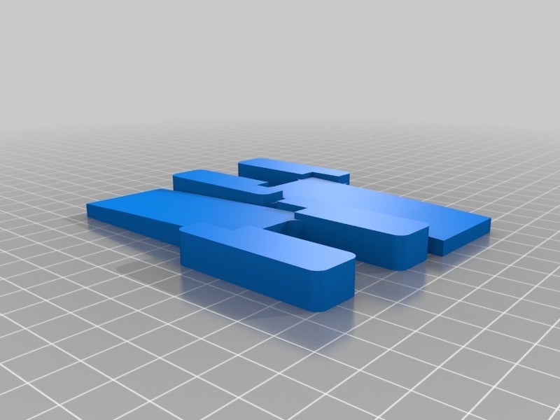 Arm rest fix for a computer Chair by eried Download free STL model