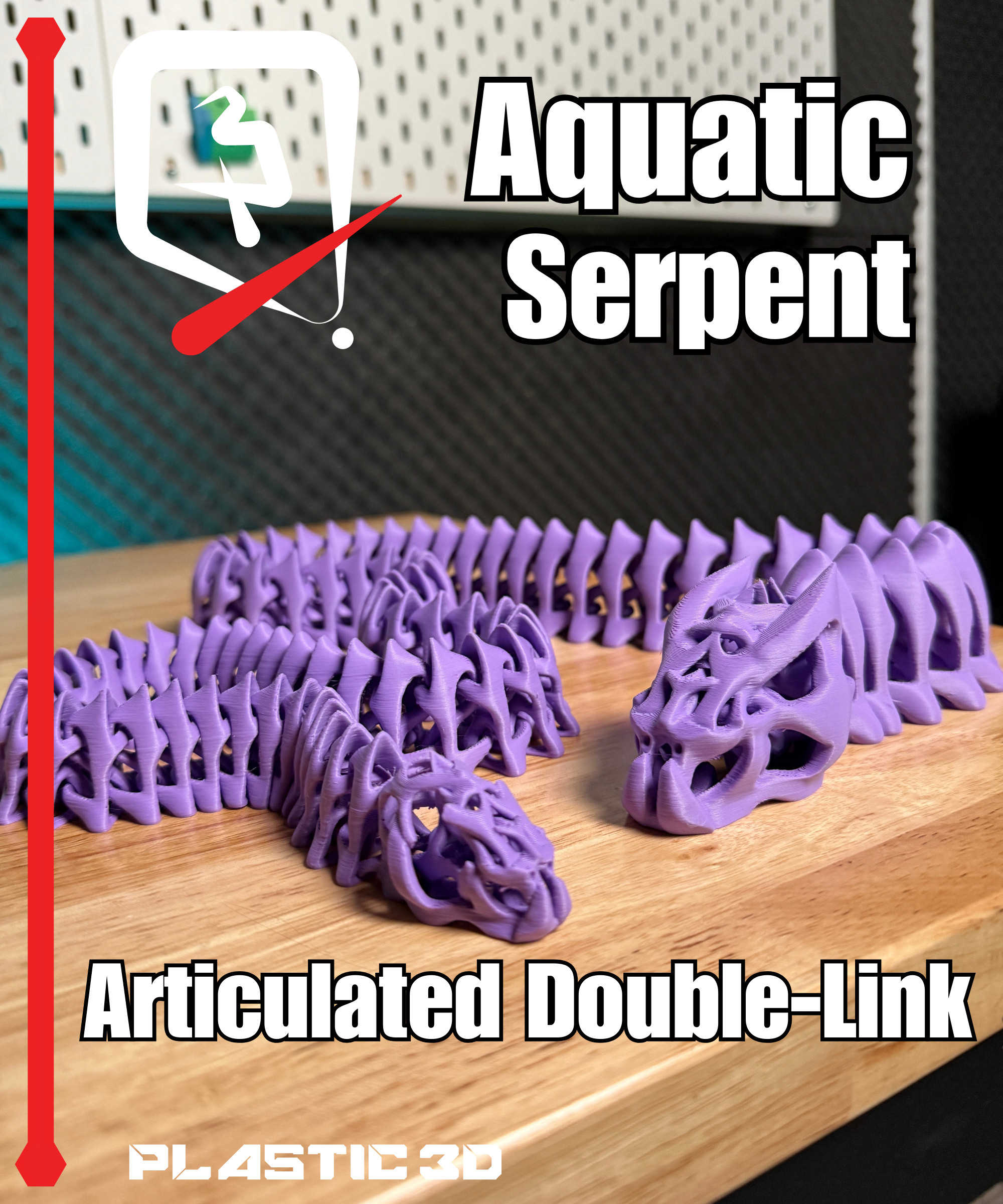 Aquatic Serpent – Articulated Double-Link