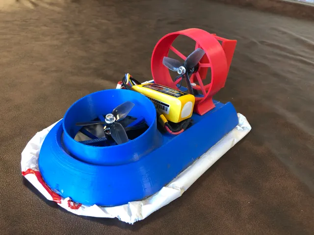 Simple Brushless RC Sport Hovercraft