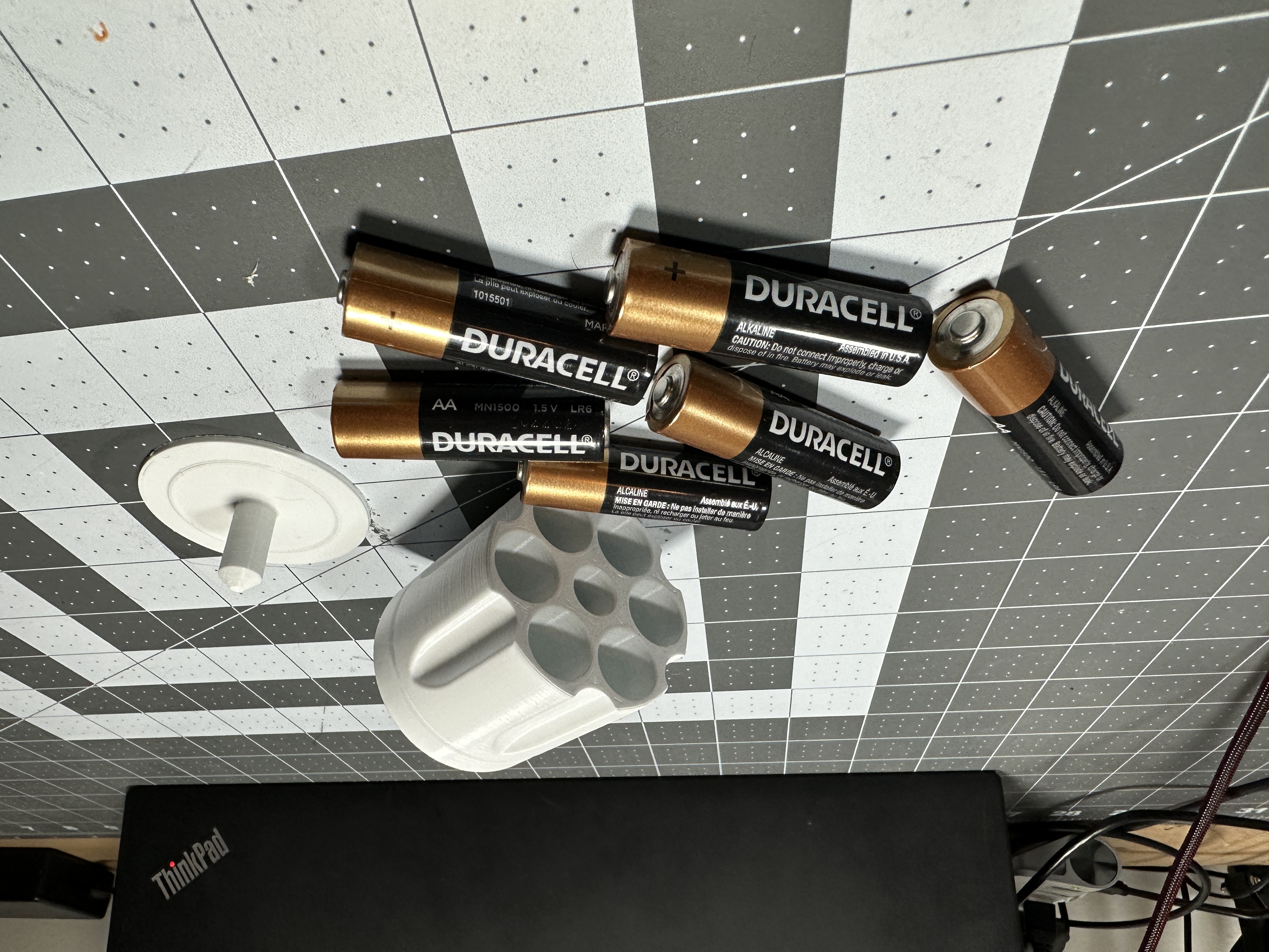 AA Batteries Revolver Style Magazine