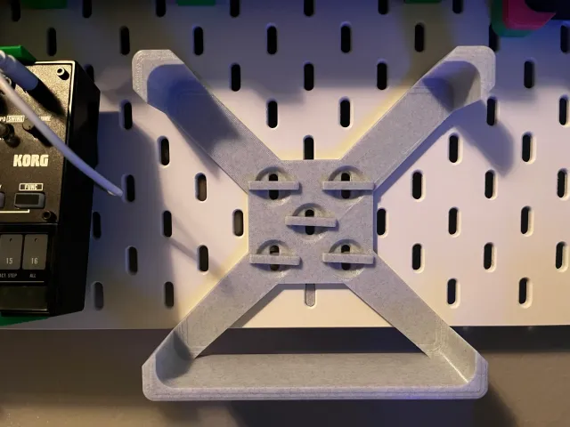 Midi Fighter Twister mount for Ikea Skadis