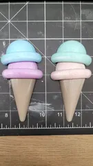 Ice cream cone magnet