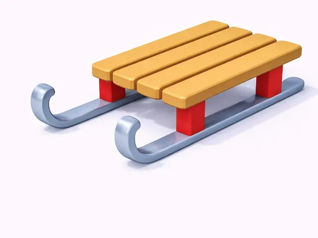 Low Poly Snow Sled