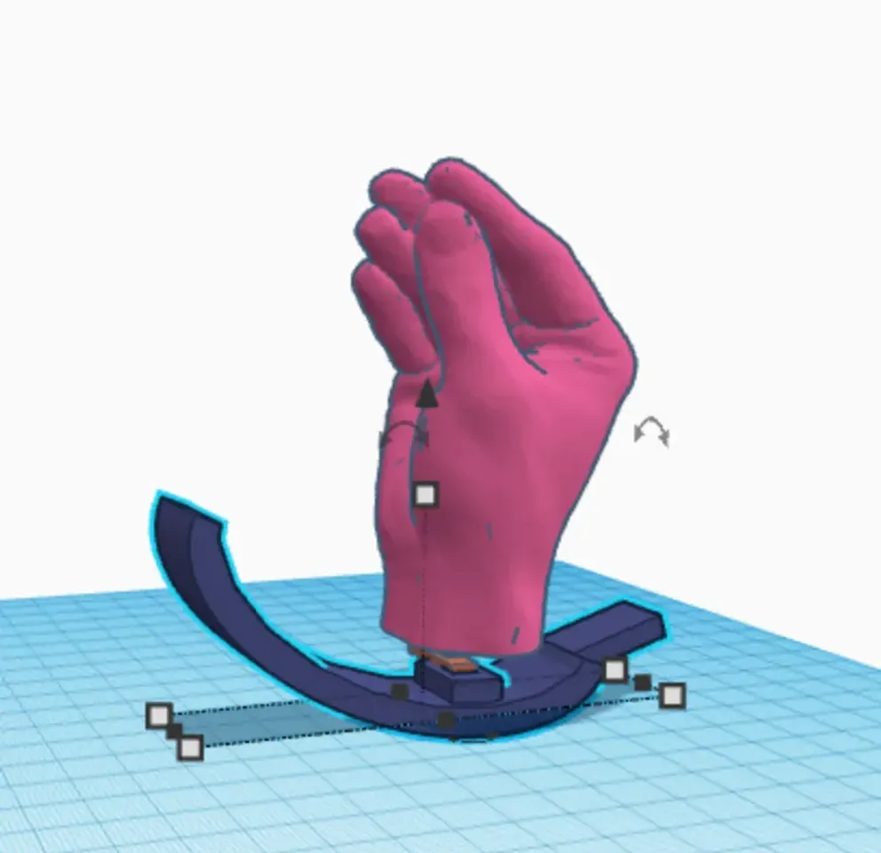 italian gesture rocker bobble by omri hadar | Download free STL model ...
