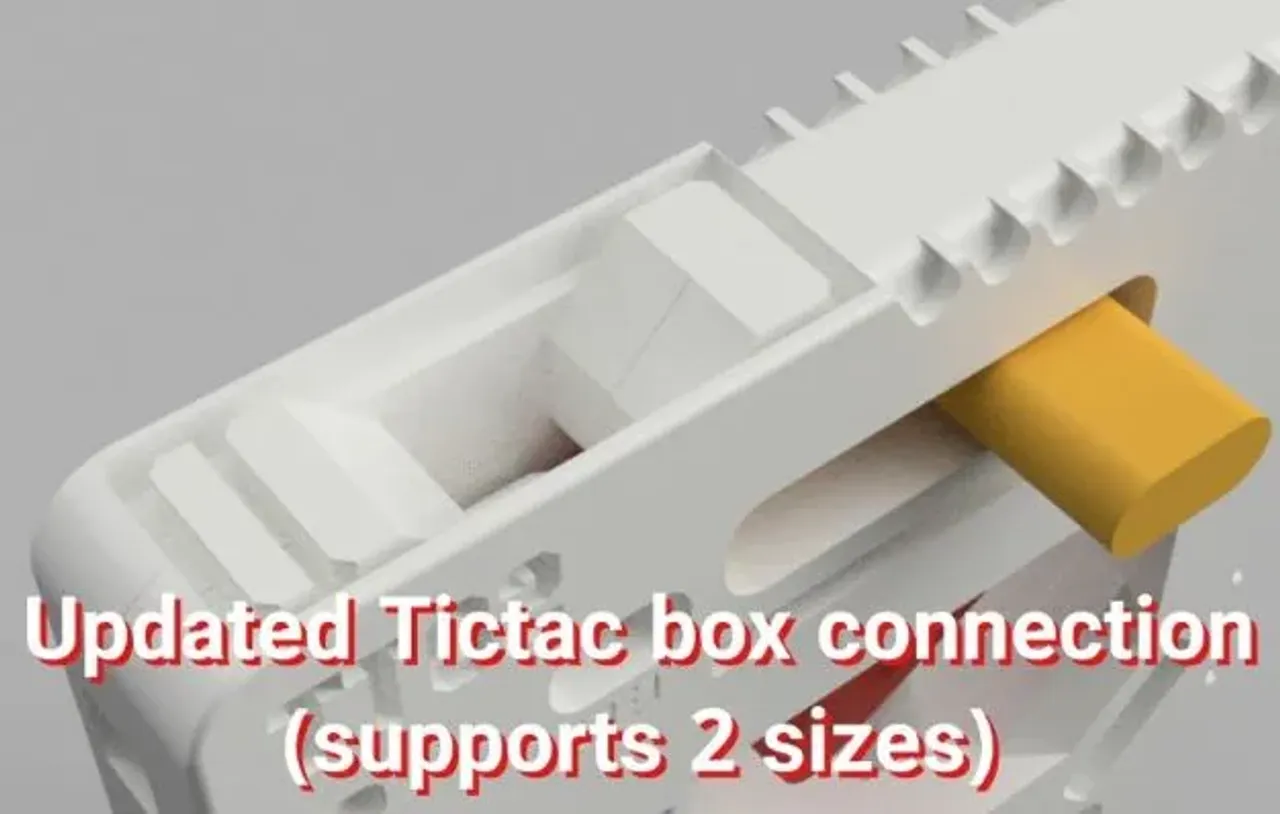 tic tac box size