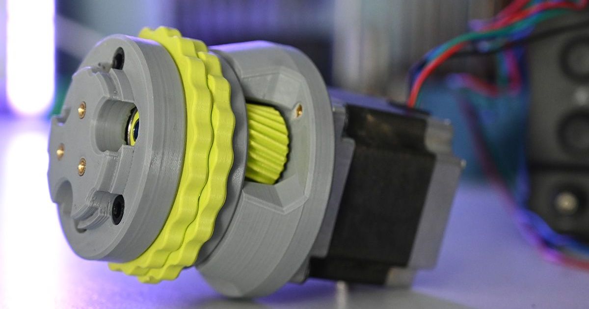 3D Printed Planetary Cycloidal Gearbox By M2rechtin Download Free STL 3d-printed-planetary-cycloidal-gearbox-by-m2rechtin-download-free-stl