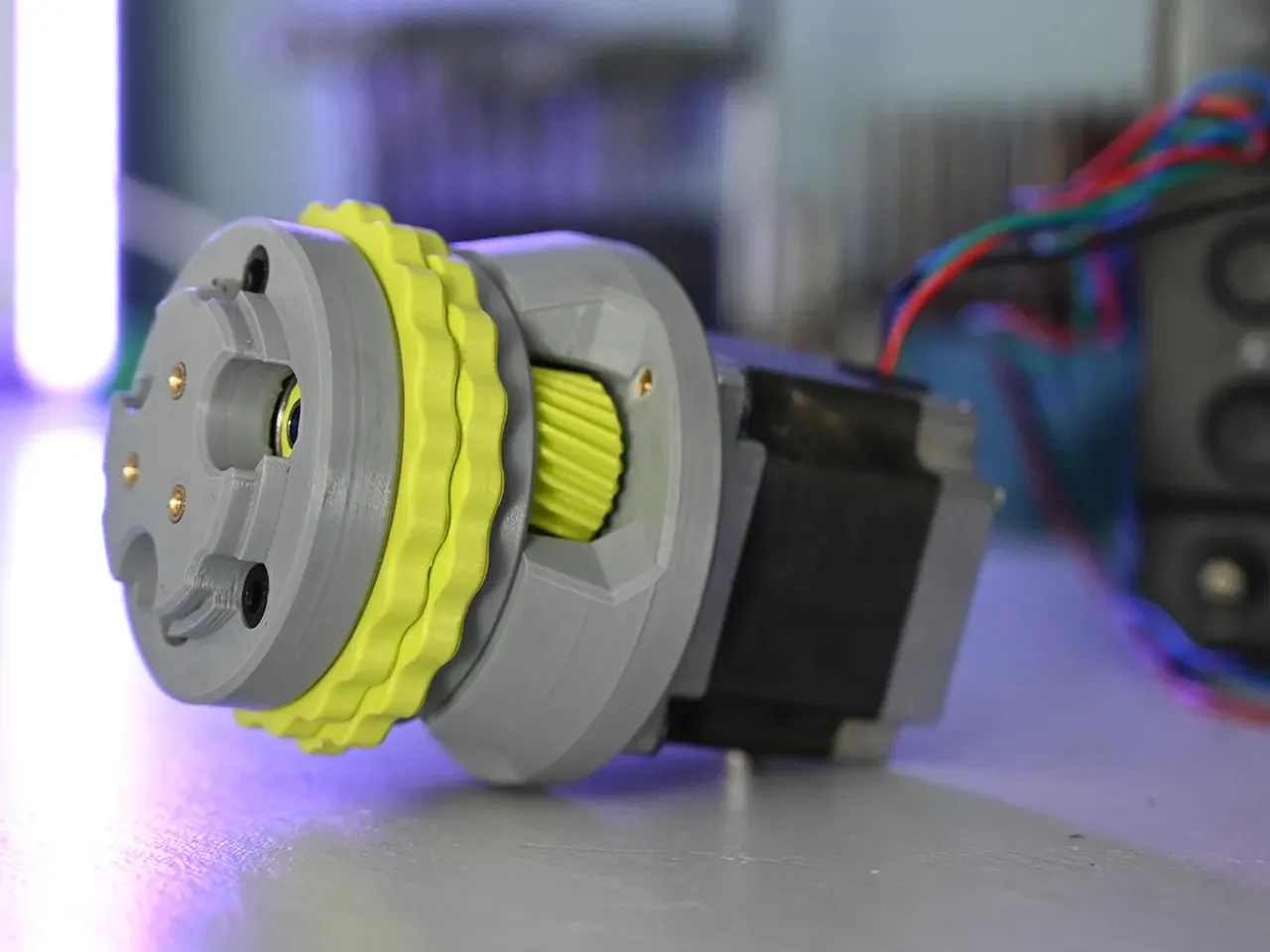 3D Printed Planetary Cycloidal Gearbox by m2rechtin