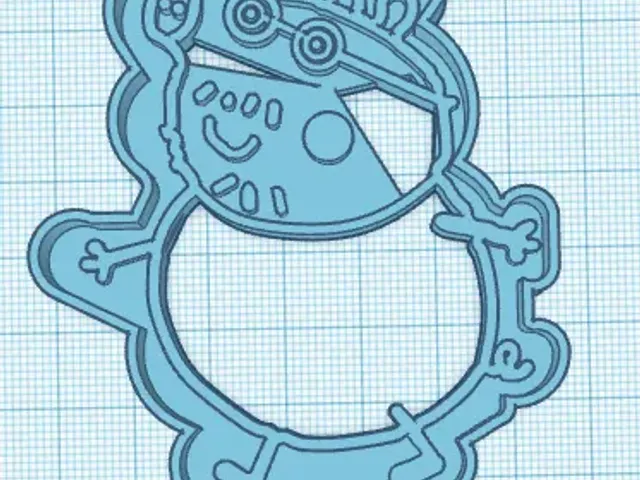 Daddy Pig cookie cutters