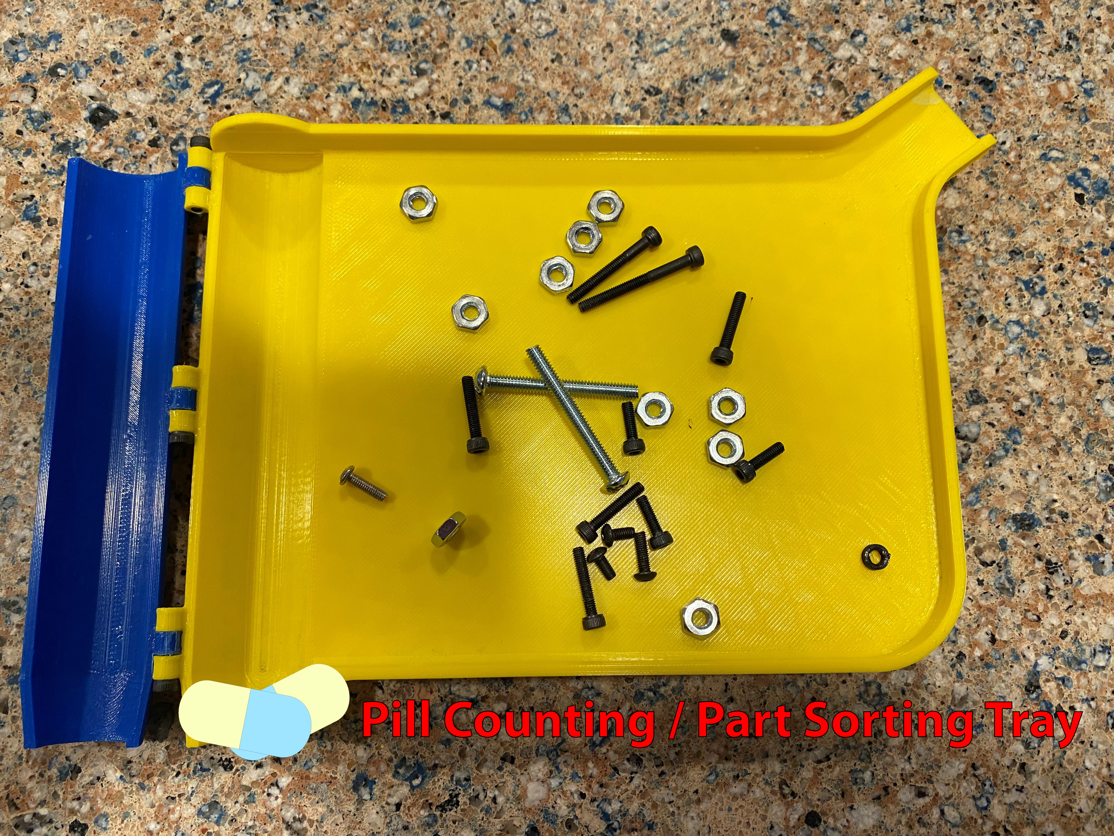 Pill Counting / Part Sorting Tray by ericsnis