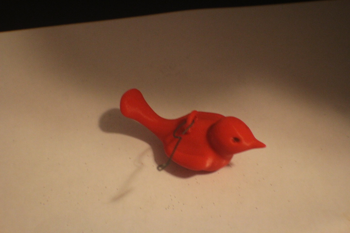 Red Bird Christmas Ornament