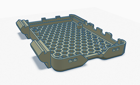 RPi4 Extrusion ClipOn Case