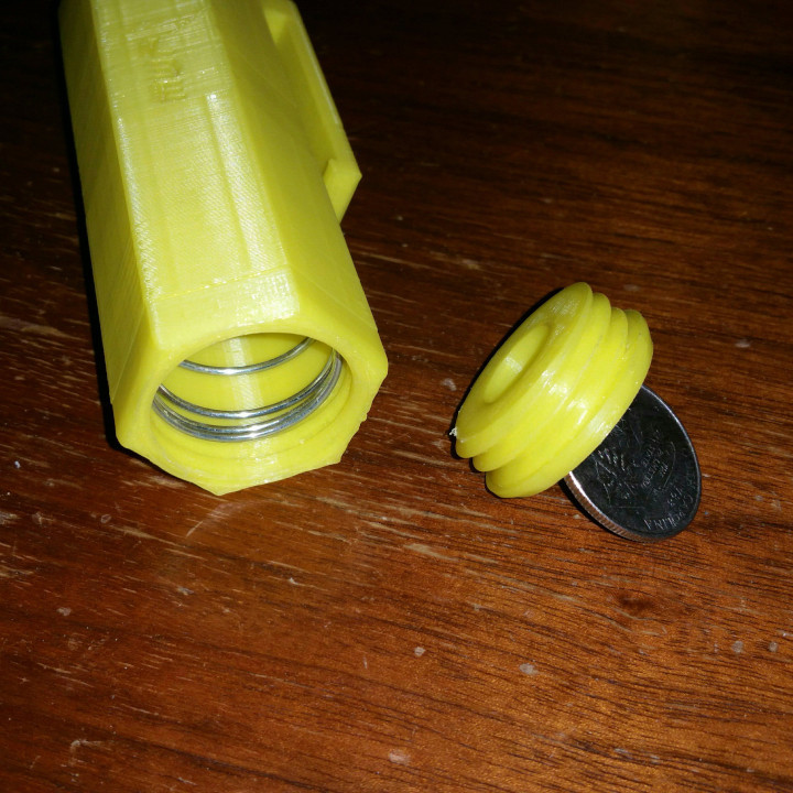 US Quarter Dispenser w/ Belt Clip by blazin64 Download free STL model