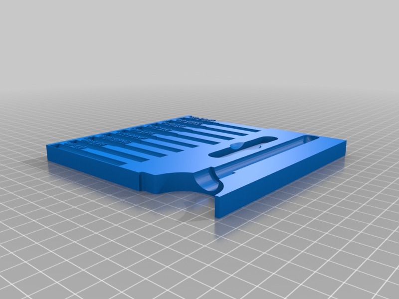 Tap and Die Organiser by dmclean Download free STL model
