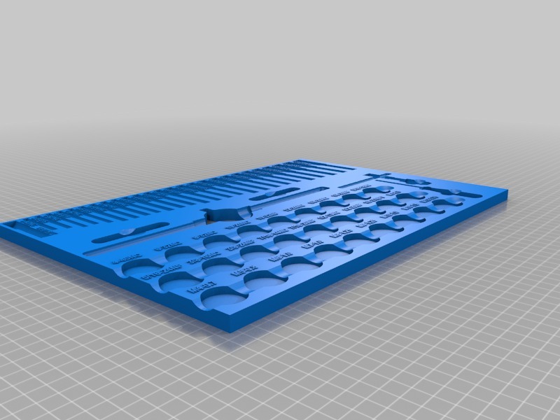 Tap and Die Organiser by dmclean Download free STL model