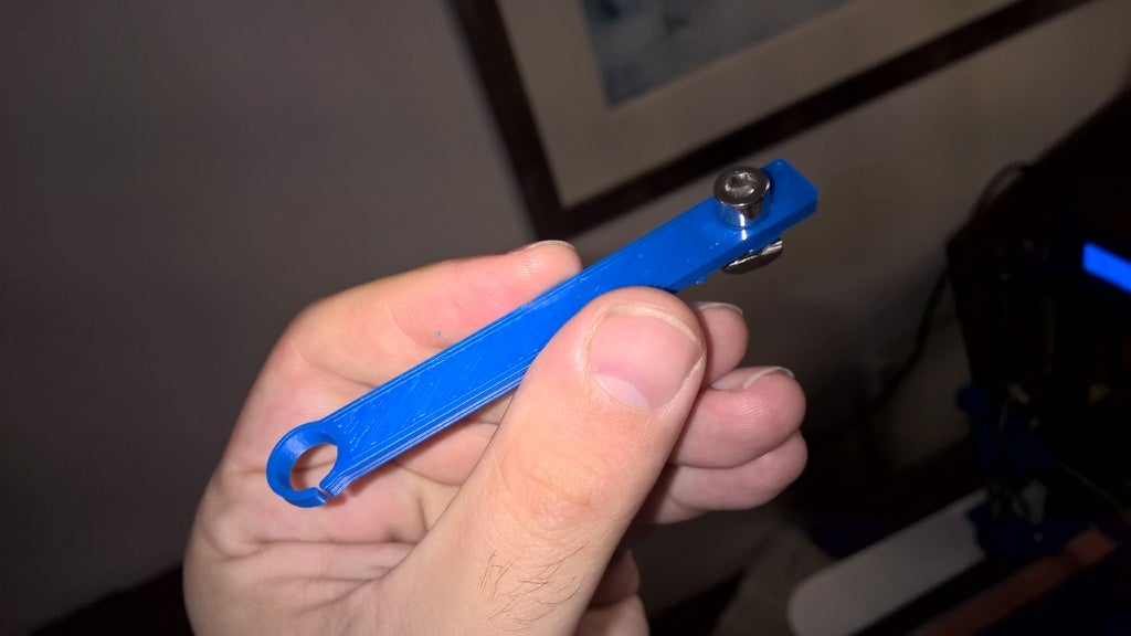 Filament guide for 2020 aluminium beam