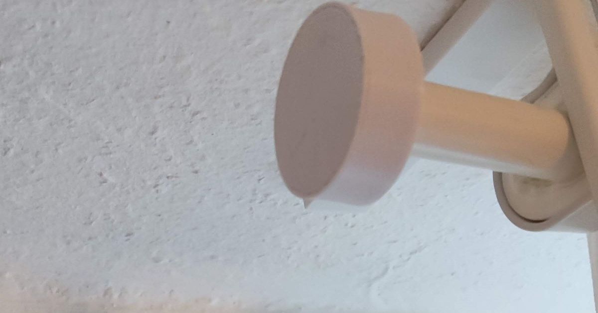 Ikea curtain rod endcap by Jay Download free STL model