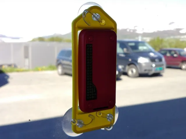 Window dock for the Pi Zero official case