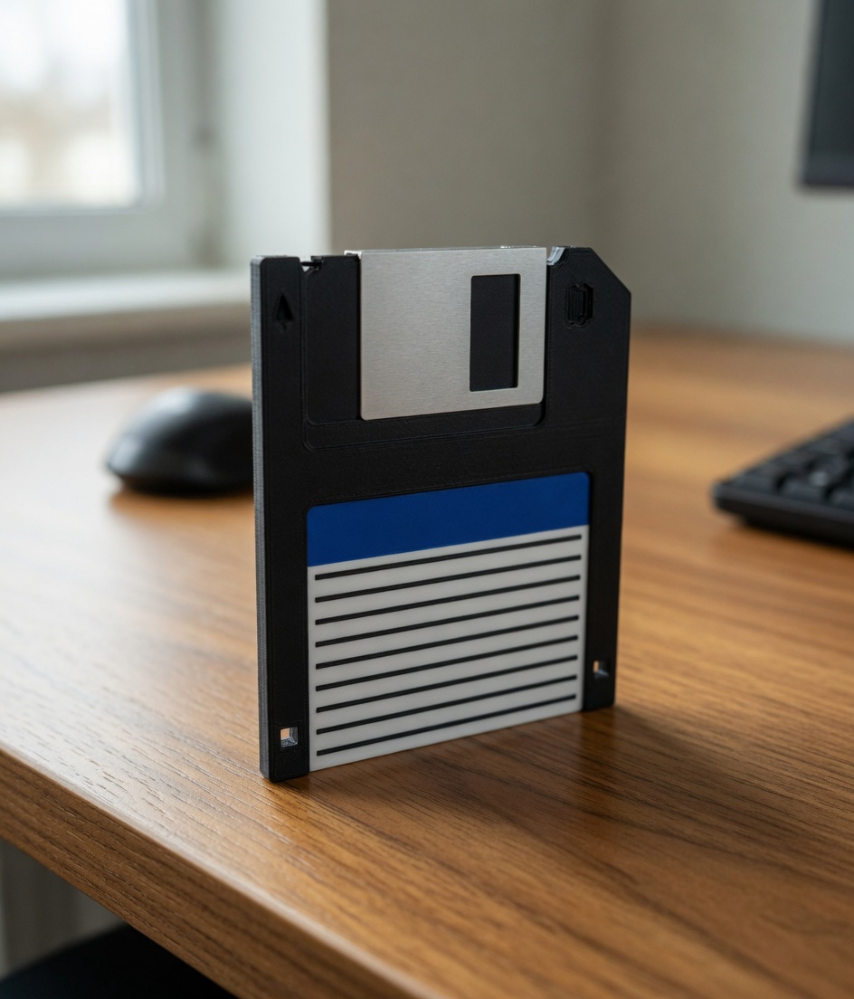 Miniatura 2 do modelo 3D Floppy Disk 3,5 inch