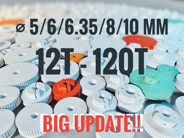 GT2 Pulley - the big collection updated