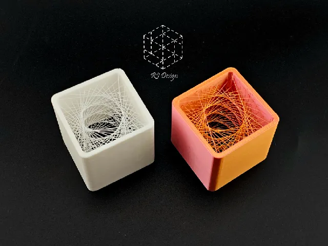 Suspended Filament Vortex Cube