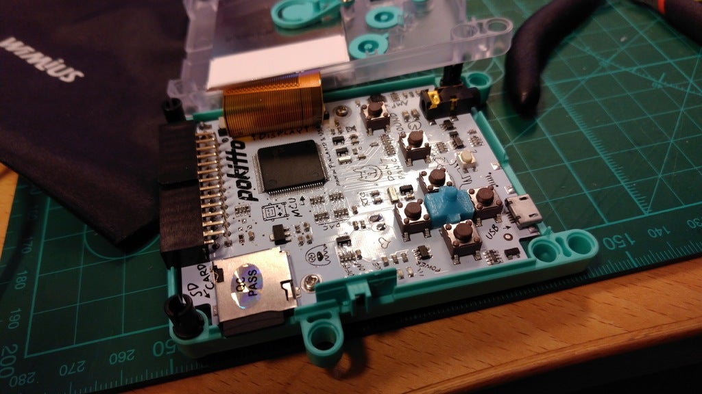 Pokitto Pokitto D-Pad Center Pivot by eried | Download free STL model ...