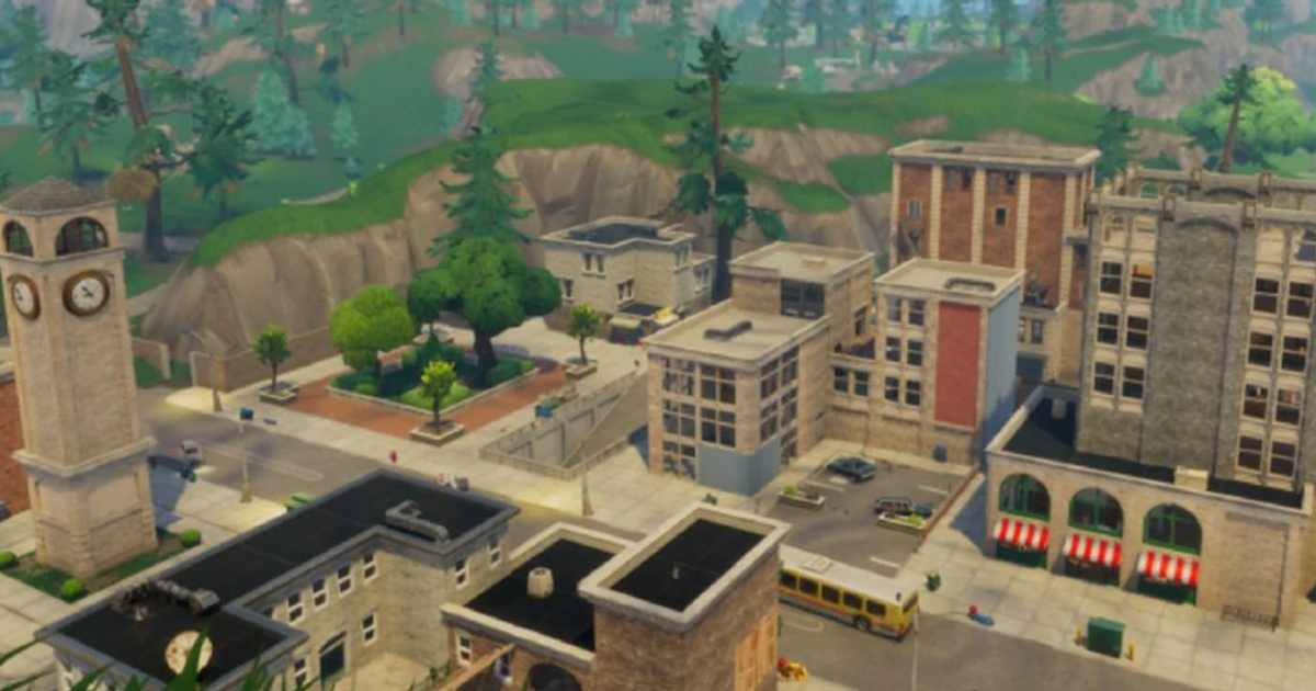 fortnite tilted towers von Tonald Drump | Kostenloses STL-Modell