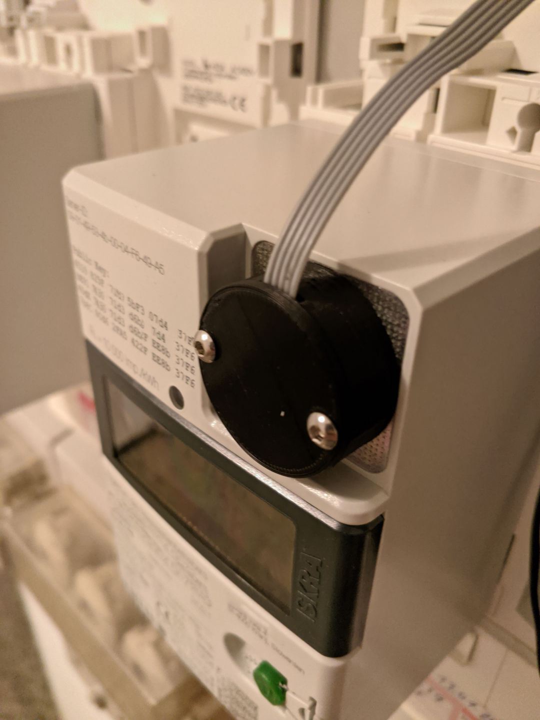 Smartmeter infrared read/write sensor cas