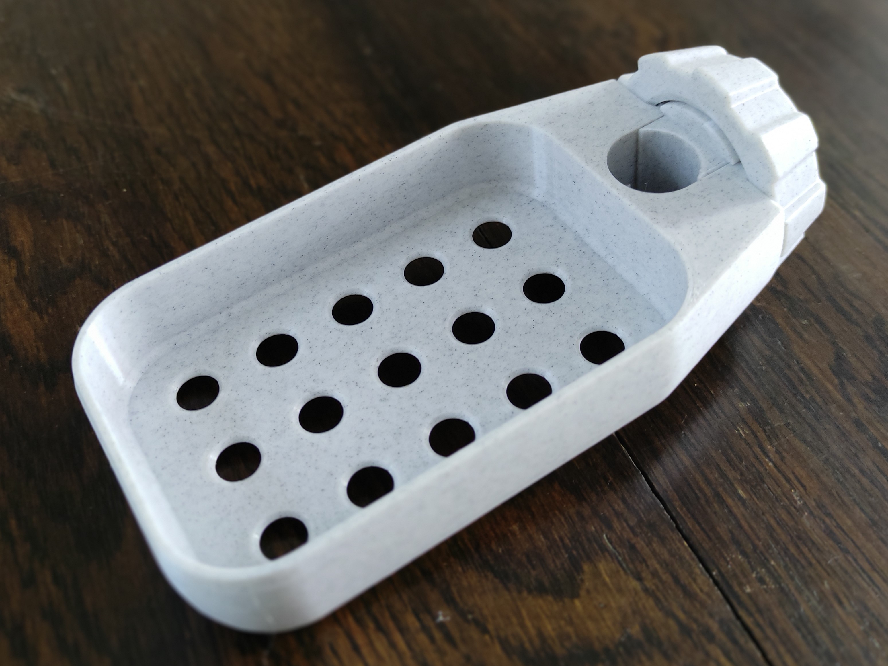 STL file Minimal Shower Organizer and Soap Dish・3D printable model to  download・Cults