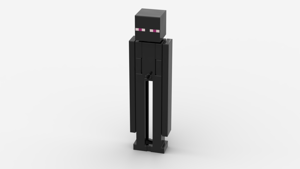 Legs Minecraft Enderman with Penis