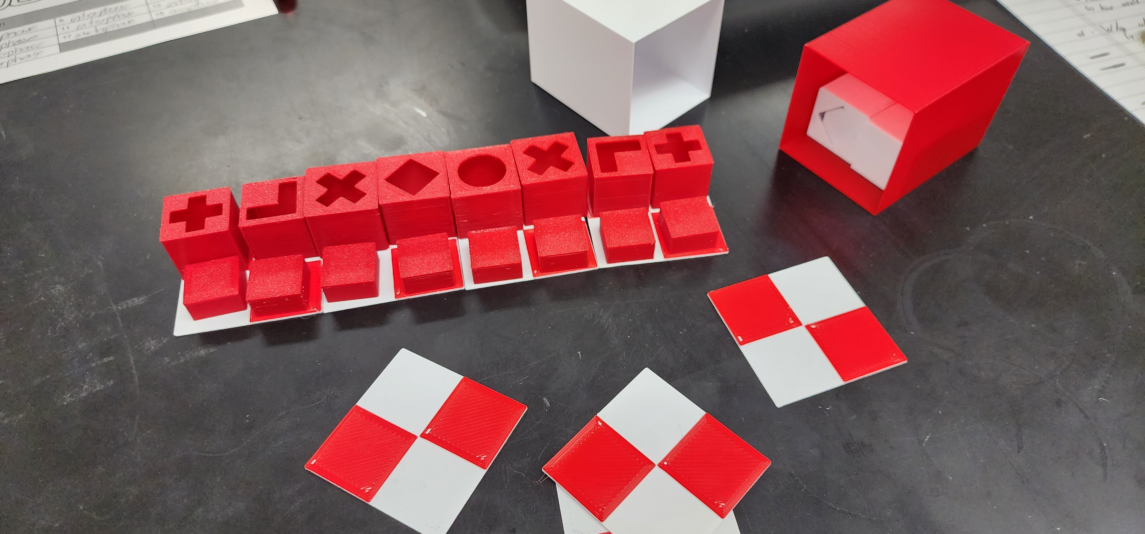 Board and case for "Ultracompact set ChessBlock"
