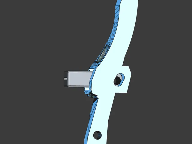 Full size blade holder for EVA filament cutter