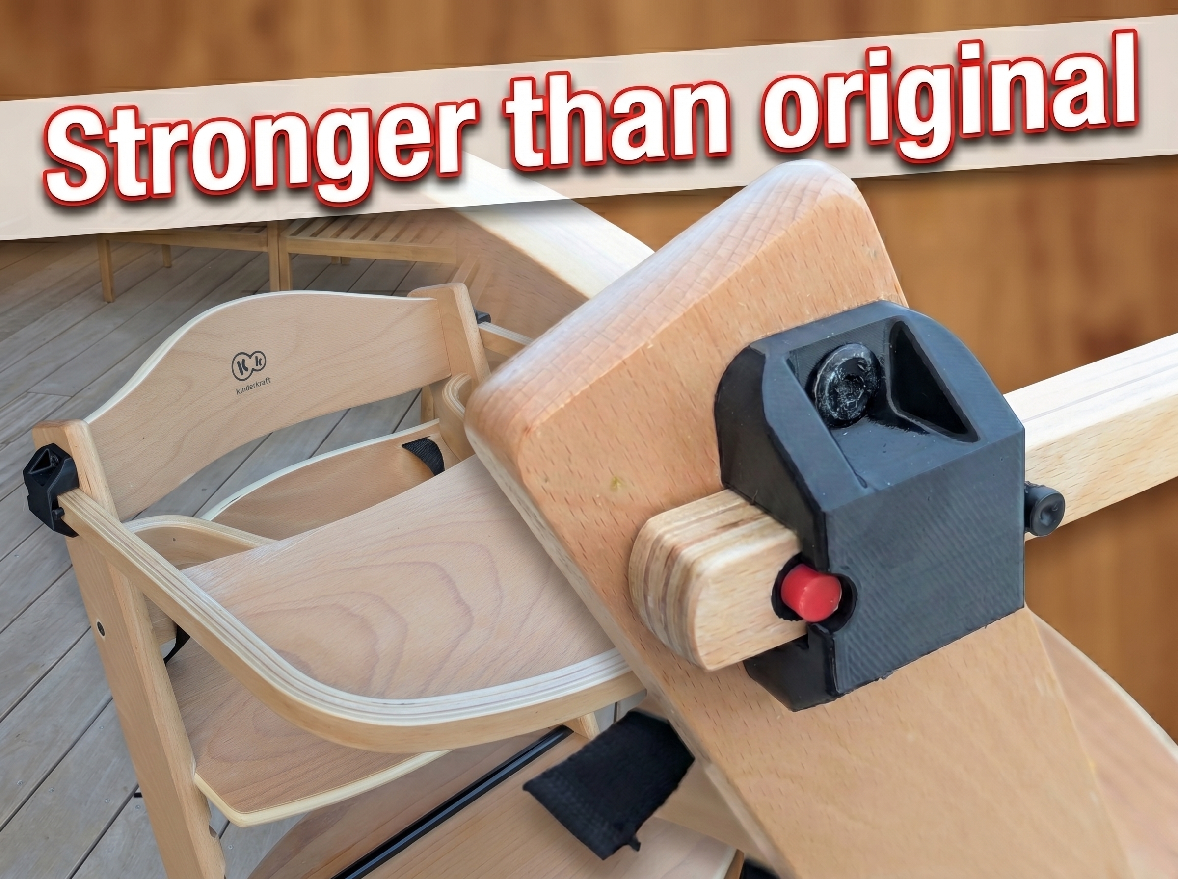 Kinderkraft Enock Tray Bracket Replacement