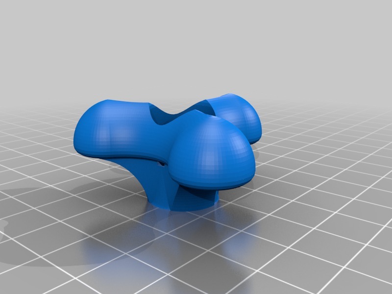 Curvy Knob v2 1/4 x 20