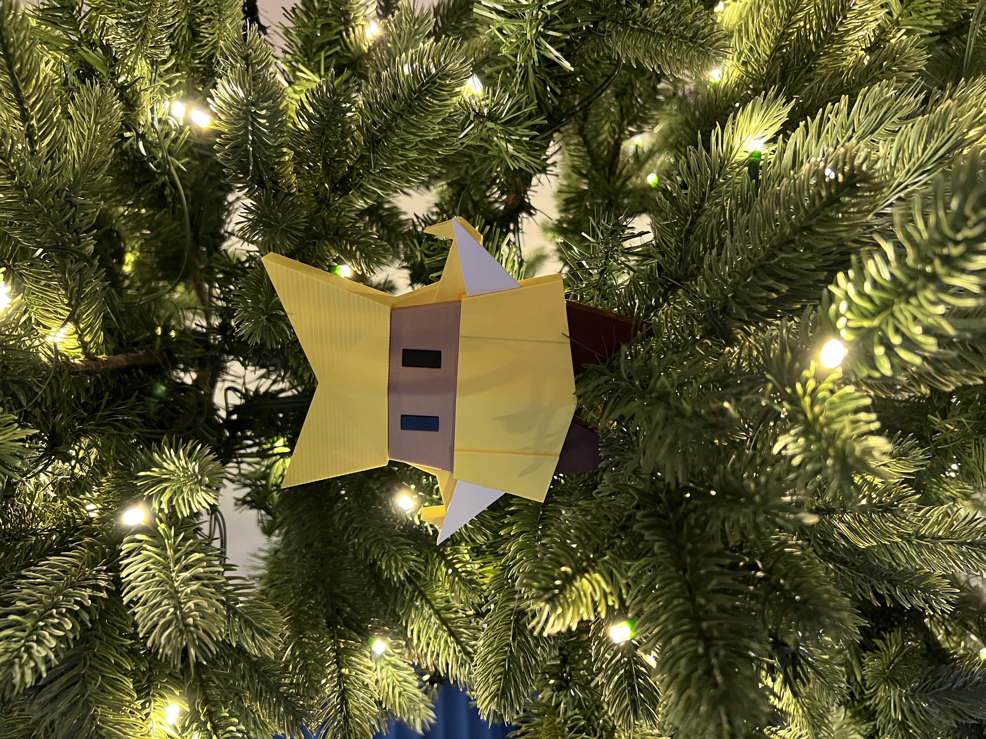 Free STL file Olivia from Paper Mario: The Origami King (Christmas Tree Top  Ornament) 🤴・3D printable model to download・Cults