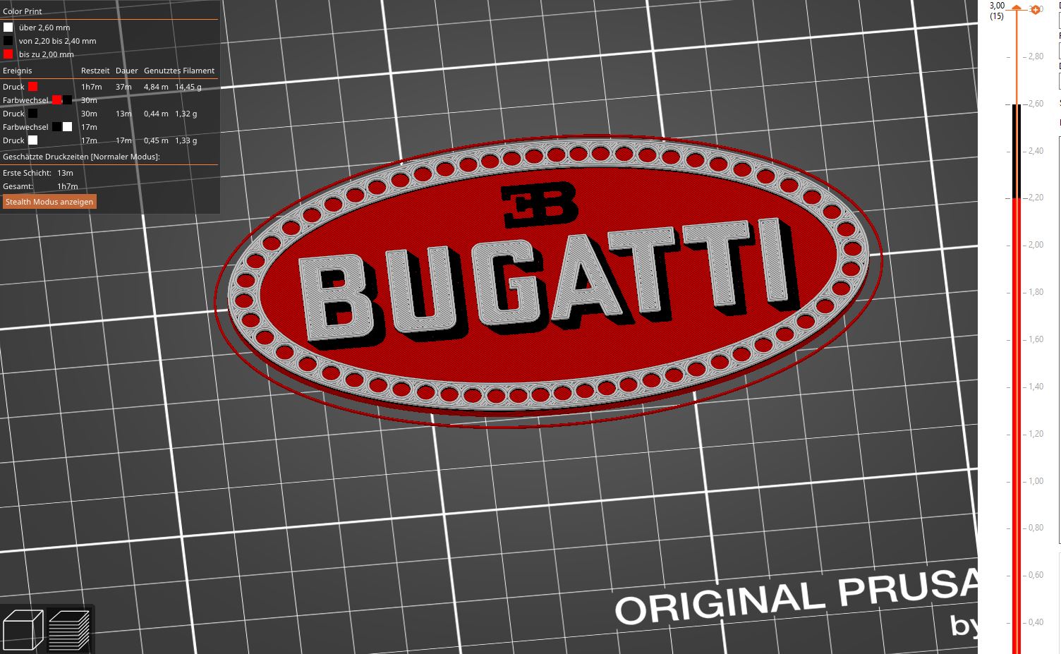 Bugatti - Logo by Chris | Download free STL model | Printables.com