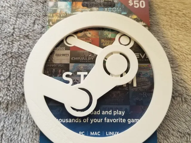 Steam Gift Card Holder
