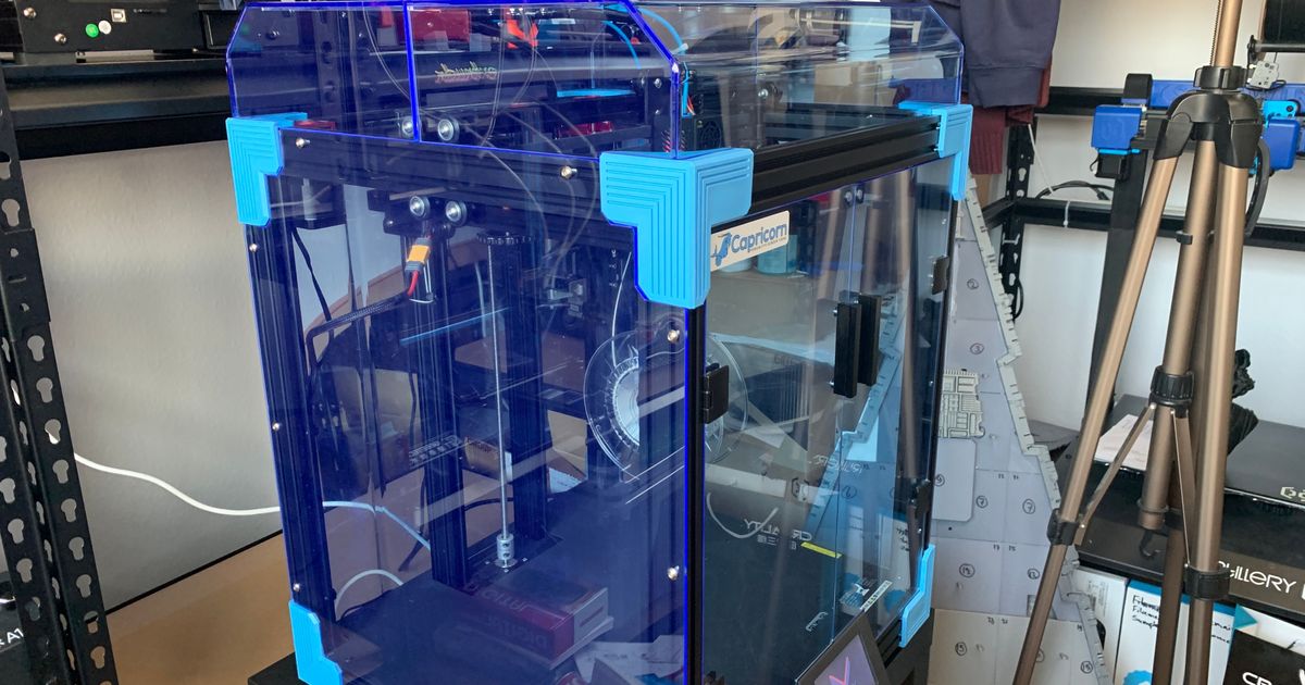 Creality Ender6 Top Cover Holders by Zachary3Dprints Download free