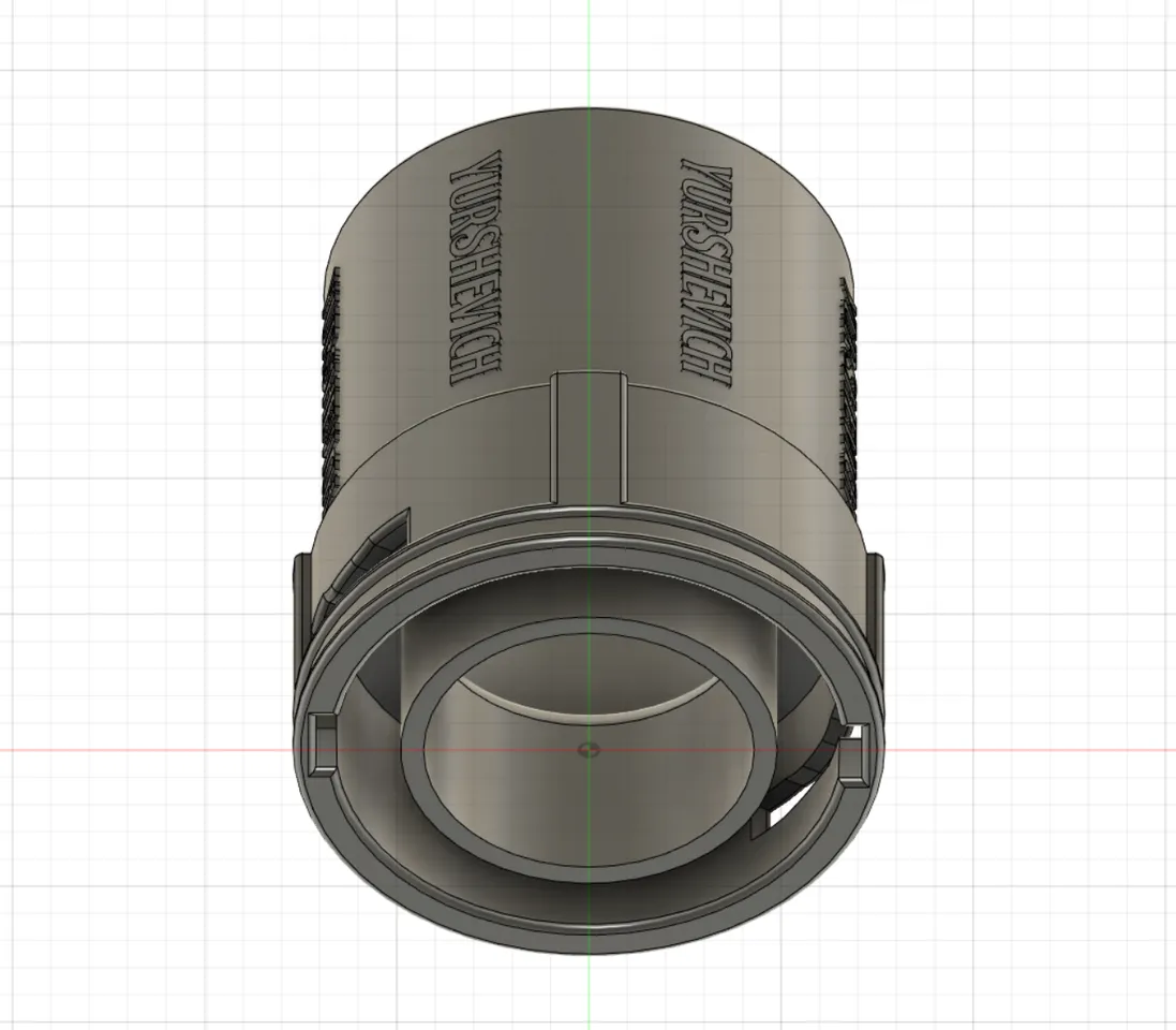 Bosch Professional GAS 12V filter cover by bstolk, Download free STL model