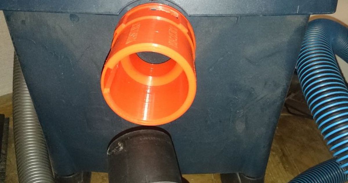 BOSCH old vacuum cleaner GAS adapter by Yurshevich Download free STL