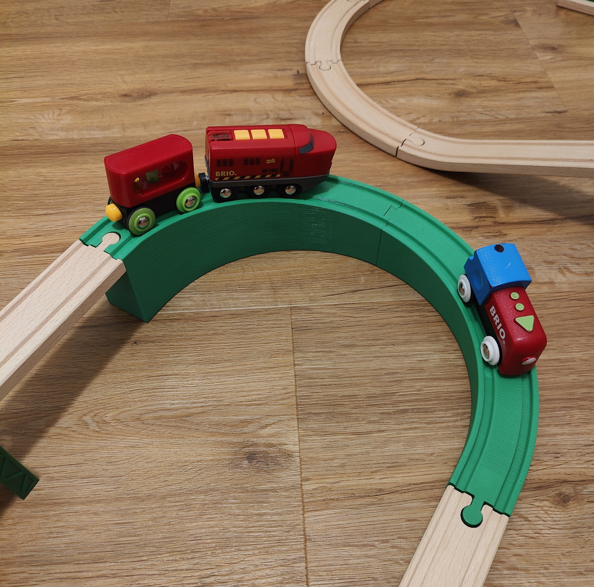 180° Brio Uphill Track