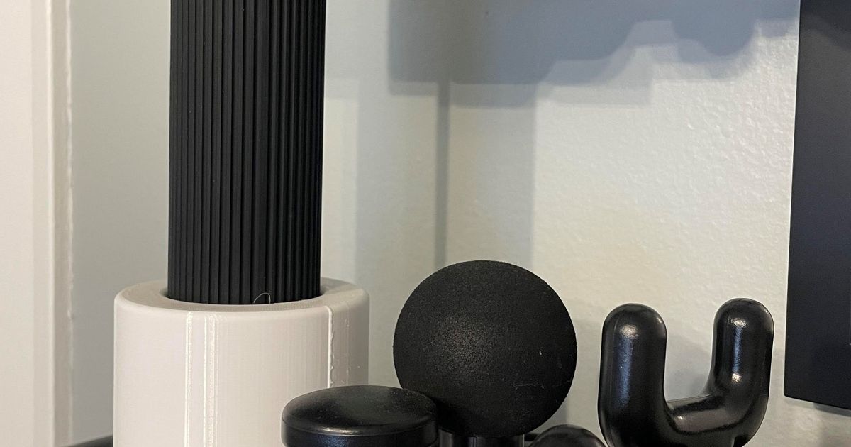 M9 Pro Massage Gun Stand by Michael Download free STL model