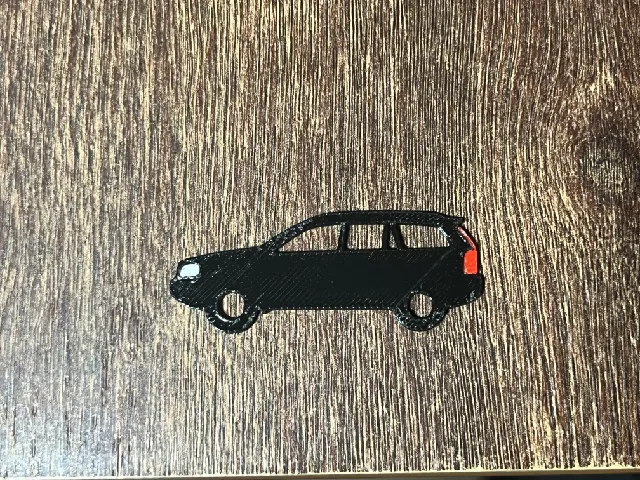 Volvo XC90 (Gen 1 Facelift) Keychain 3D Printable