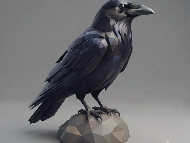 Low Poly Crow