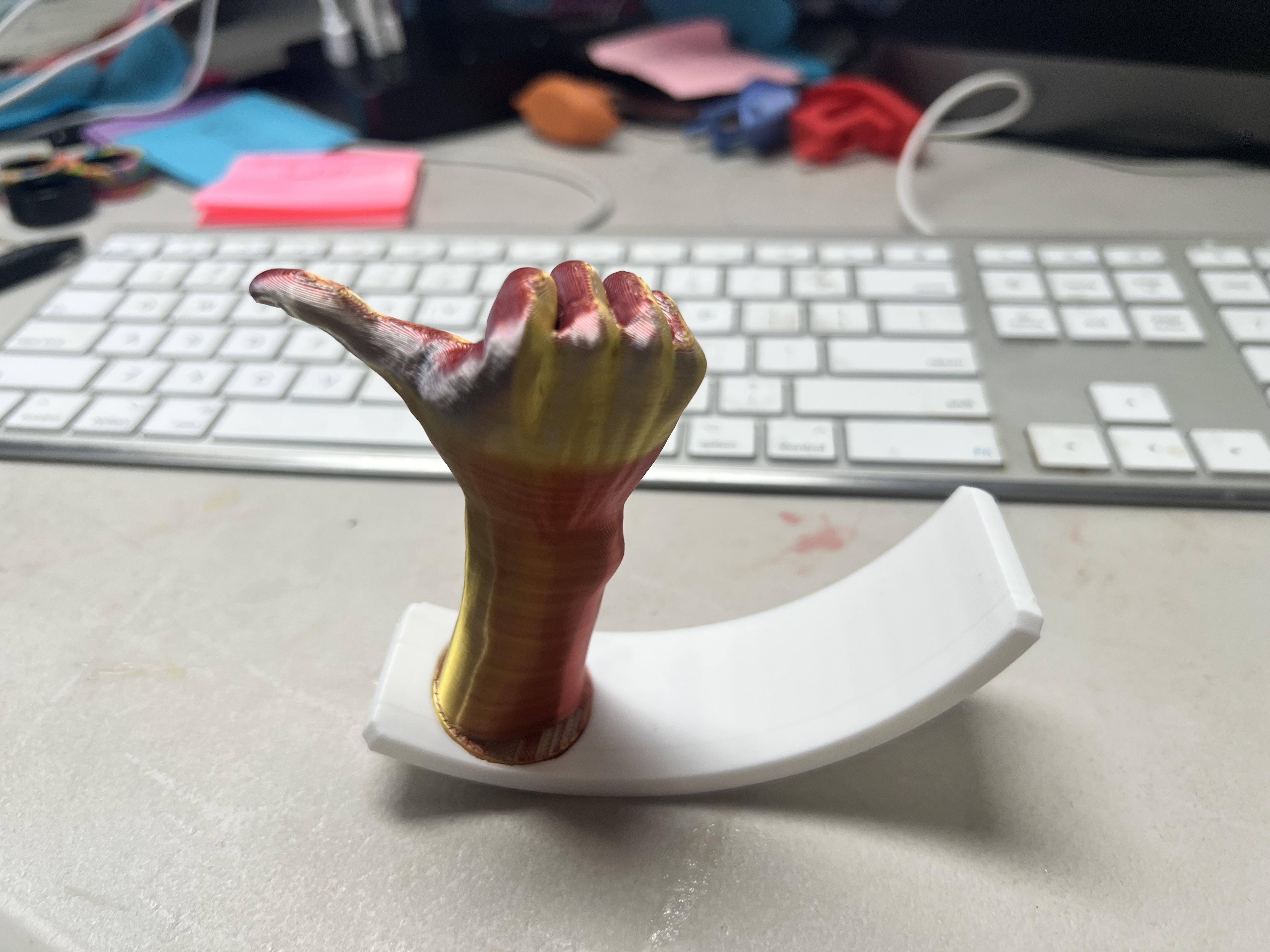Rocker thumbs up
