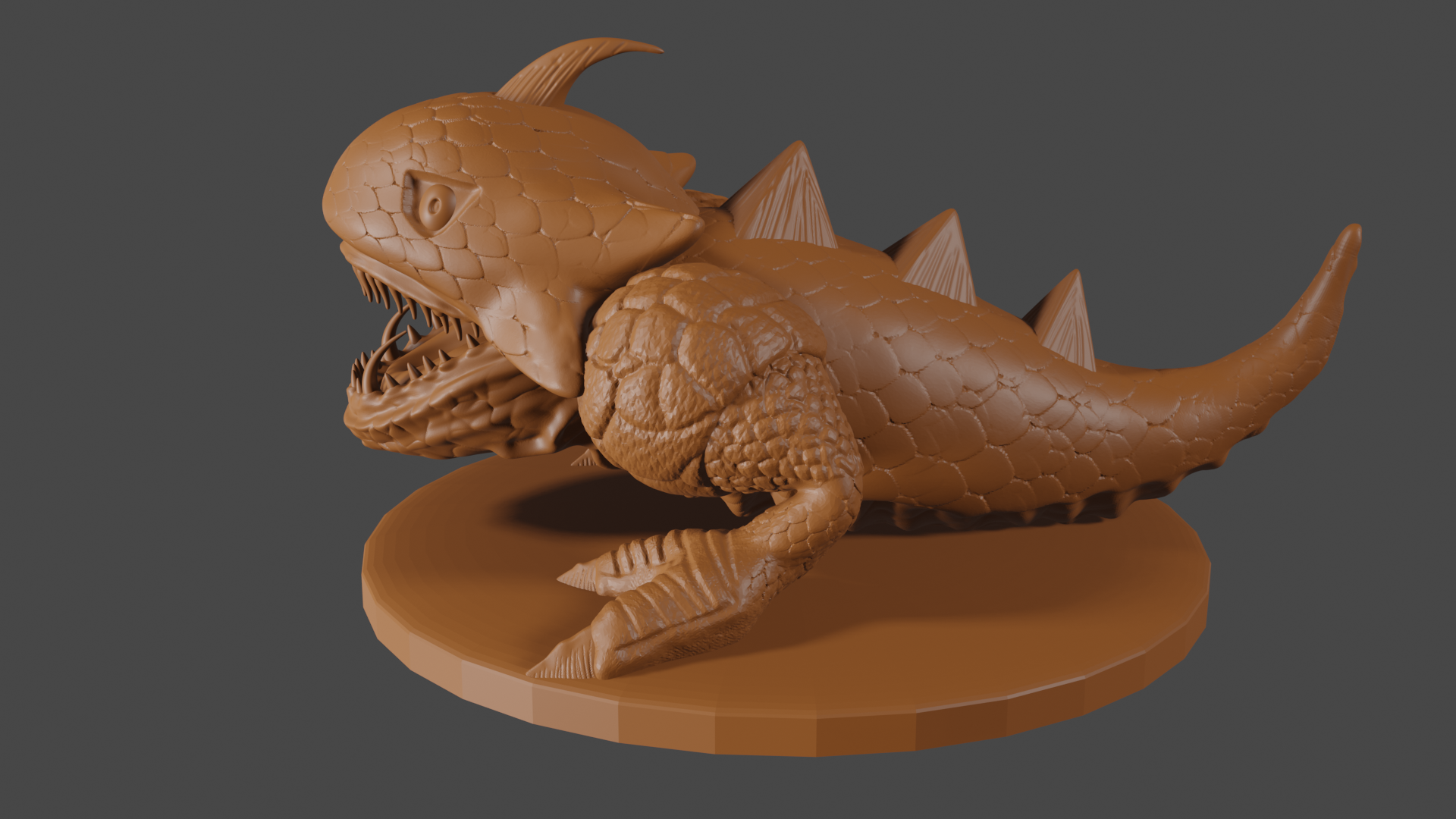 Legend of Zelda inspired, Dodongos , Tabletop DnD miniature by