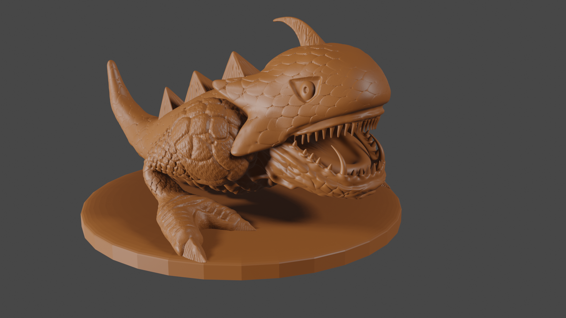 Legend of Zelda inspired, Dodongos , Tabletop DnD miniature by