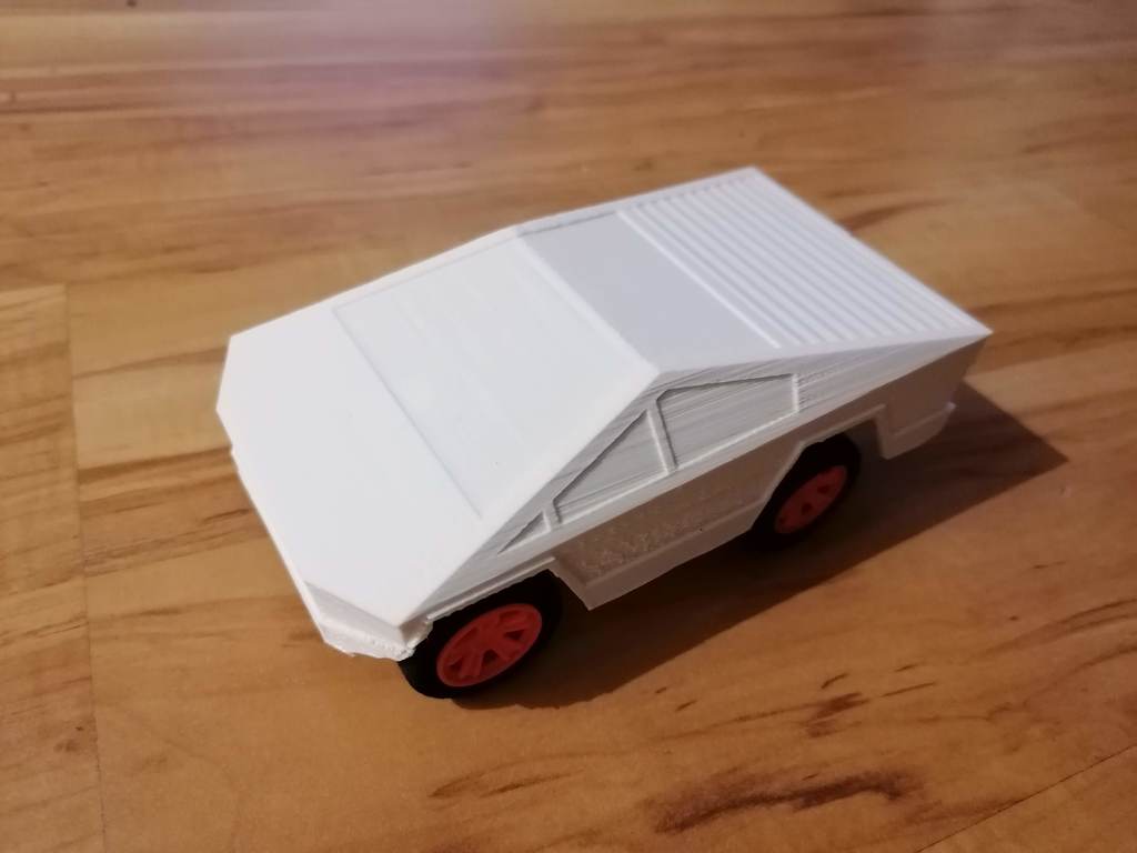 Tesla CyberTruck shell for $12 USD Banggood RC Car by eried | Download ...